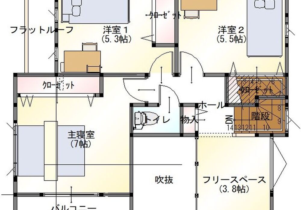 ２F（46.62㎡）